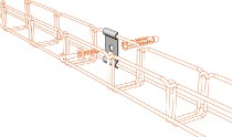 držák žlabu boční DZM 12 GZ Merkur ARK-214120_obr2